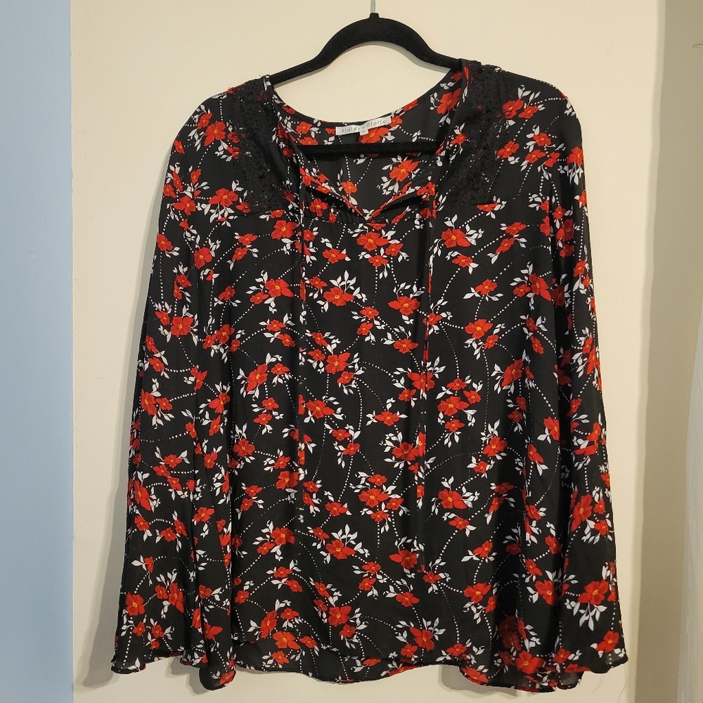 Long Sleve Violet and Claire Blouse Size XL